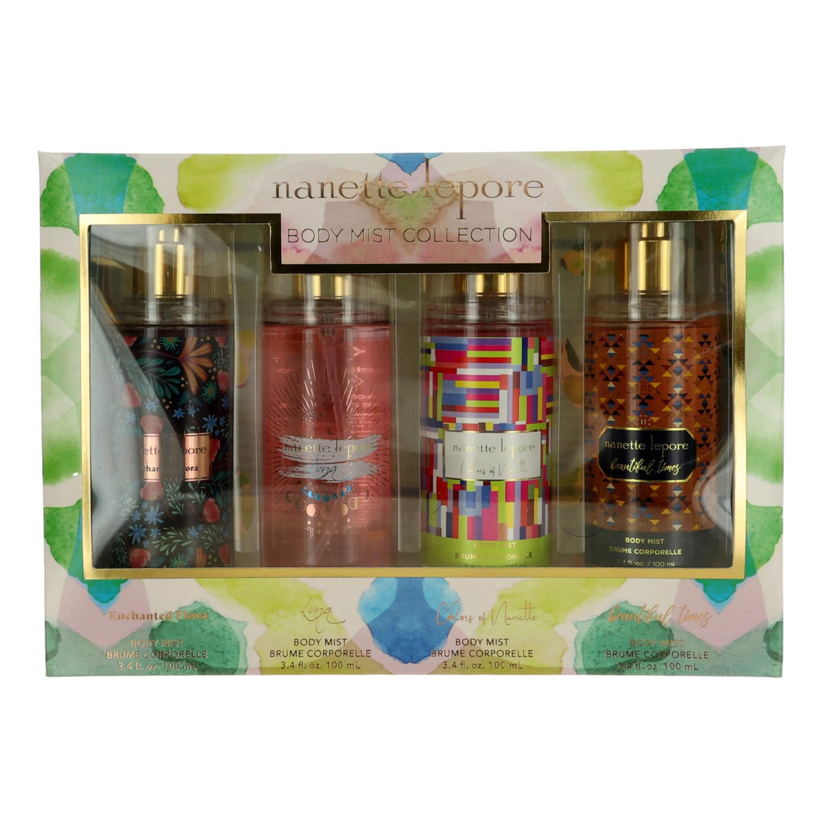 Nanette Lepore Nanette Lepore 4 Piece Body Mist Set Women - Pertinacia Perfume