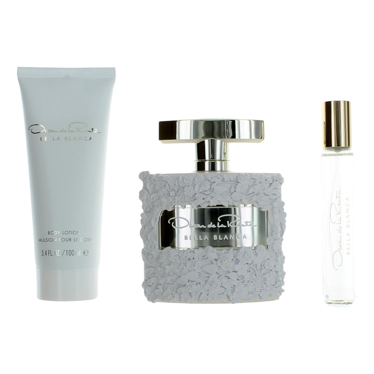 Bella Blanca Oscar De La Renta 3 Piece Gift Set women with 14.8 ml - Pertinacia Perfume