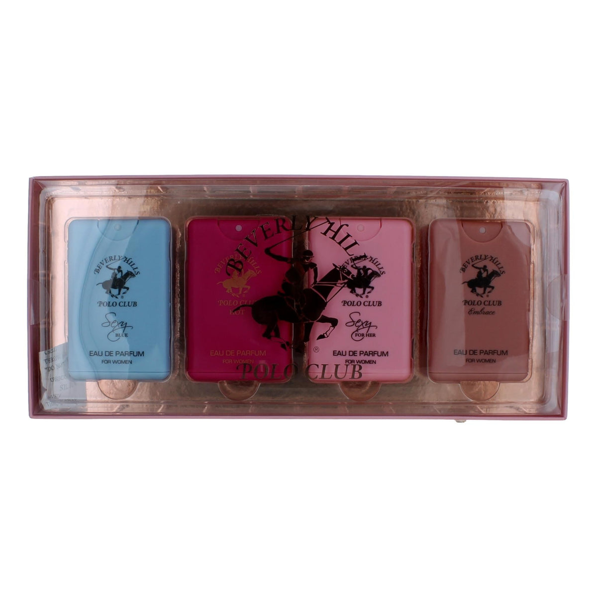 BHPC Pocket Collection Beverly Hills Polo Club 4 Piece Set women - Pertinacia Perfume