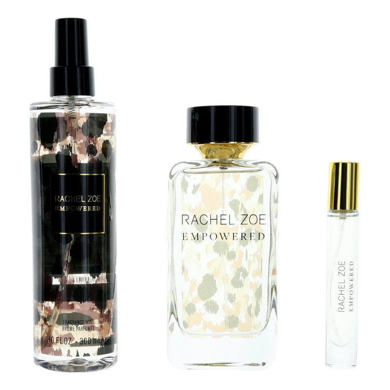 Rachel Zoe Empowered 3-piece gift set for women, featuring stylish accessories in a coordinated design, perfect for gifting.