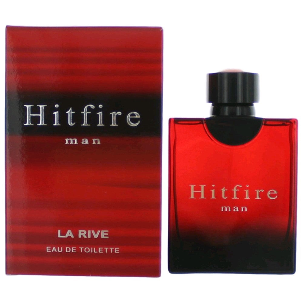 Hitfire La Rive 3 oz EDT Spray Men - Pertinacia Perfume