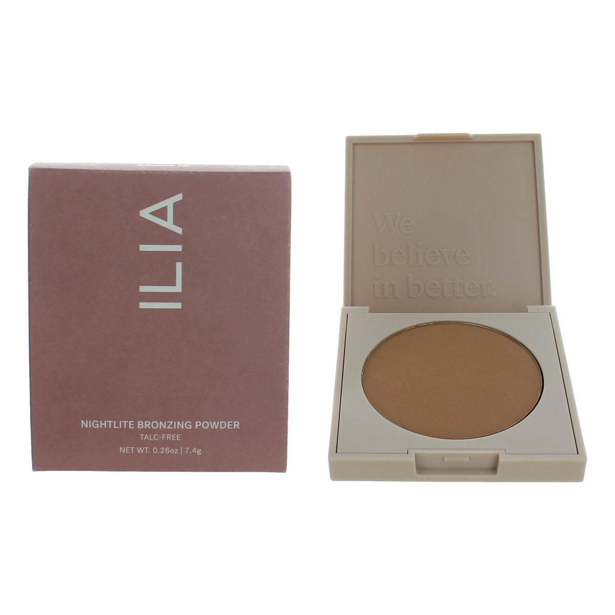 ILIA Nightlite Bronzing Powder ILIA .26 oz Bronzer- Drawn In - Pertinacia Perfume