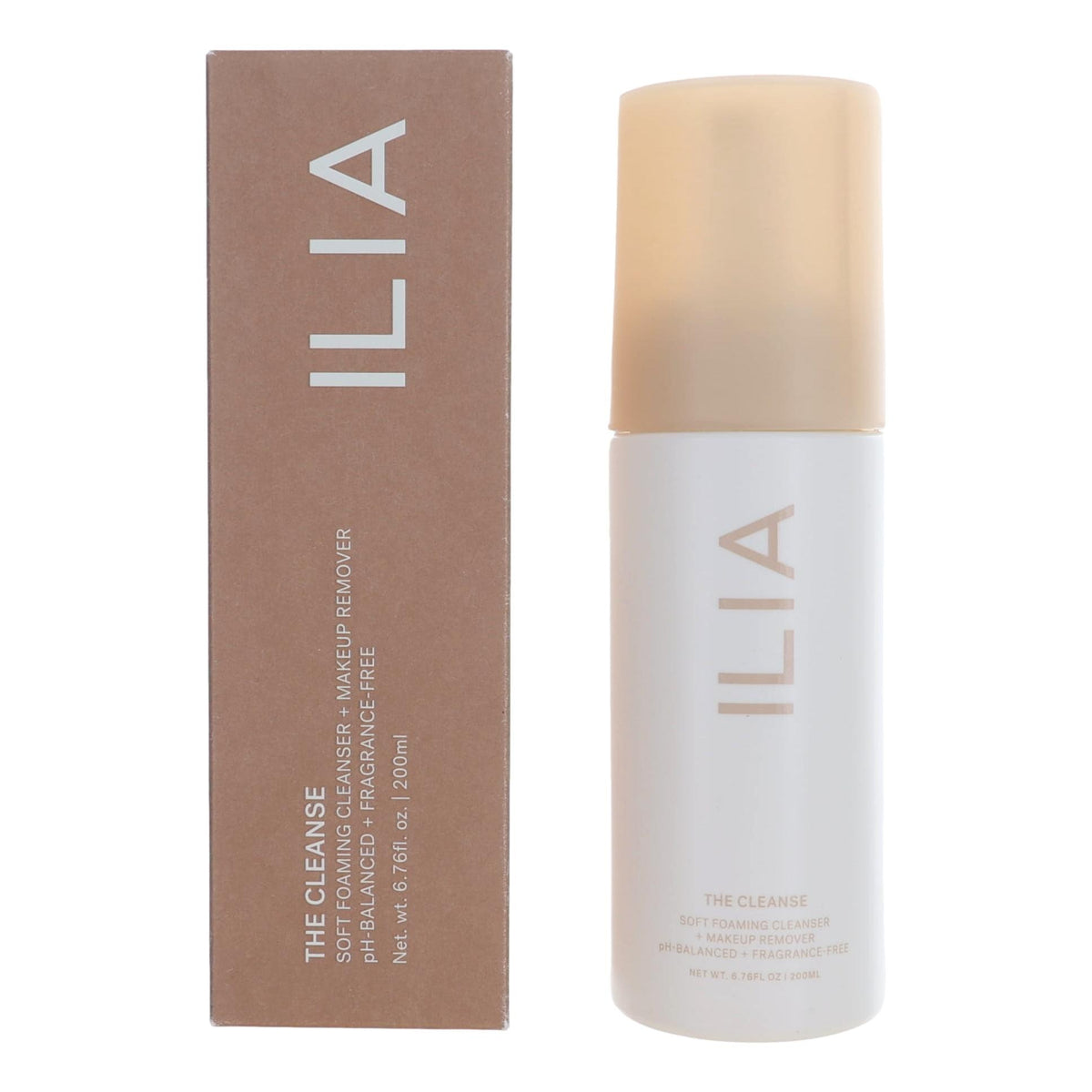 ILIA The Cleanse ILIA 6.7oz Soft Foaming Cleanser + Makeup Remover - Pertinacia Perfume