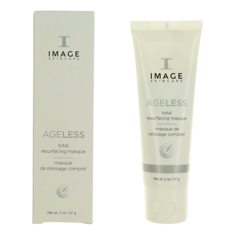 Image Skincare Ageless Total Resurfacing Masque, 2oz, physical treatment in a jar with a smooth, creamy texture for skin renewal.