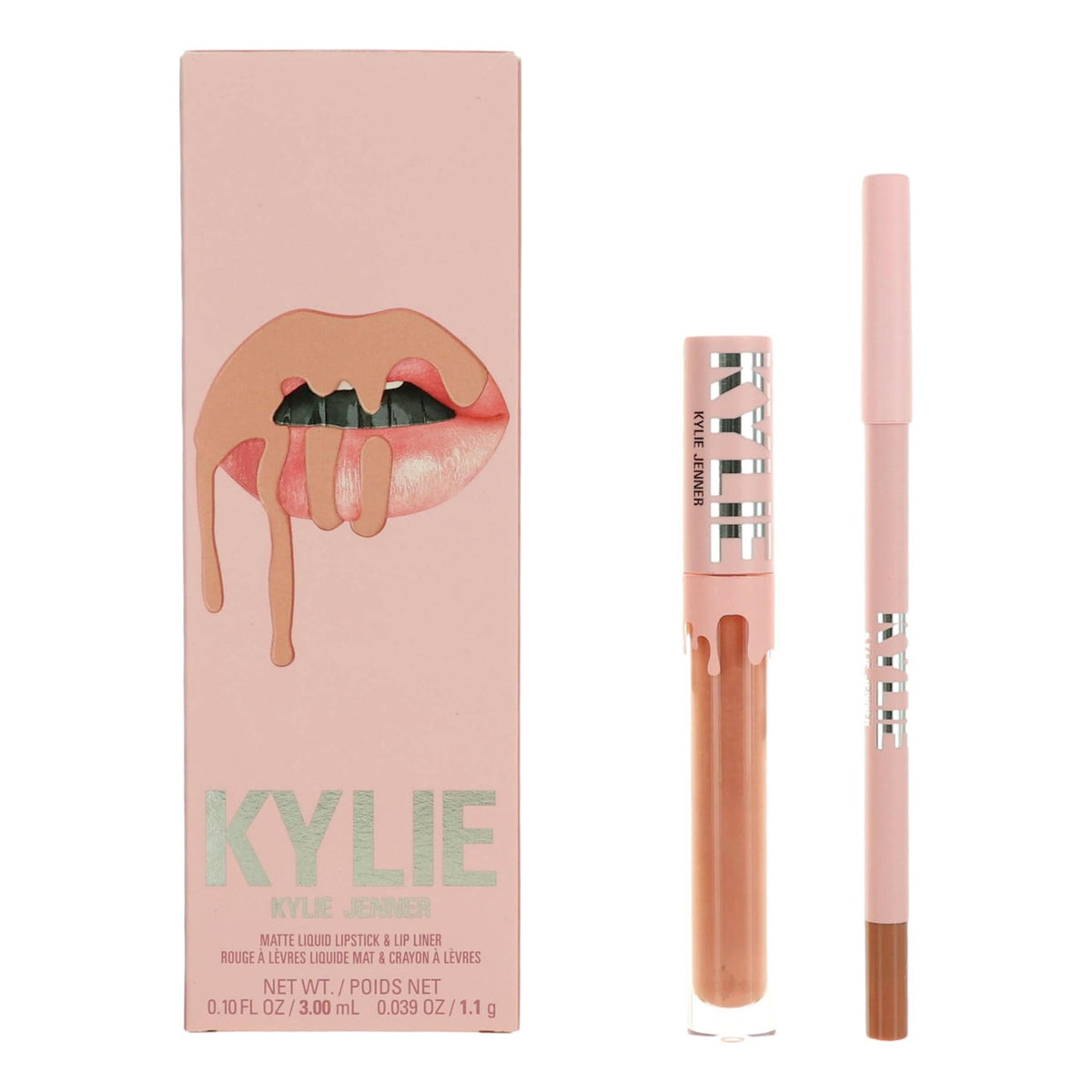 Kylie Matte Liquid Lipstick & Lip Liner Kylie Jenner- Bare - Pertinacia Perfume