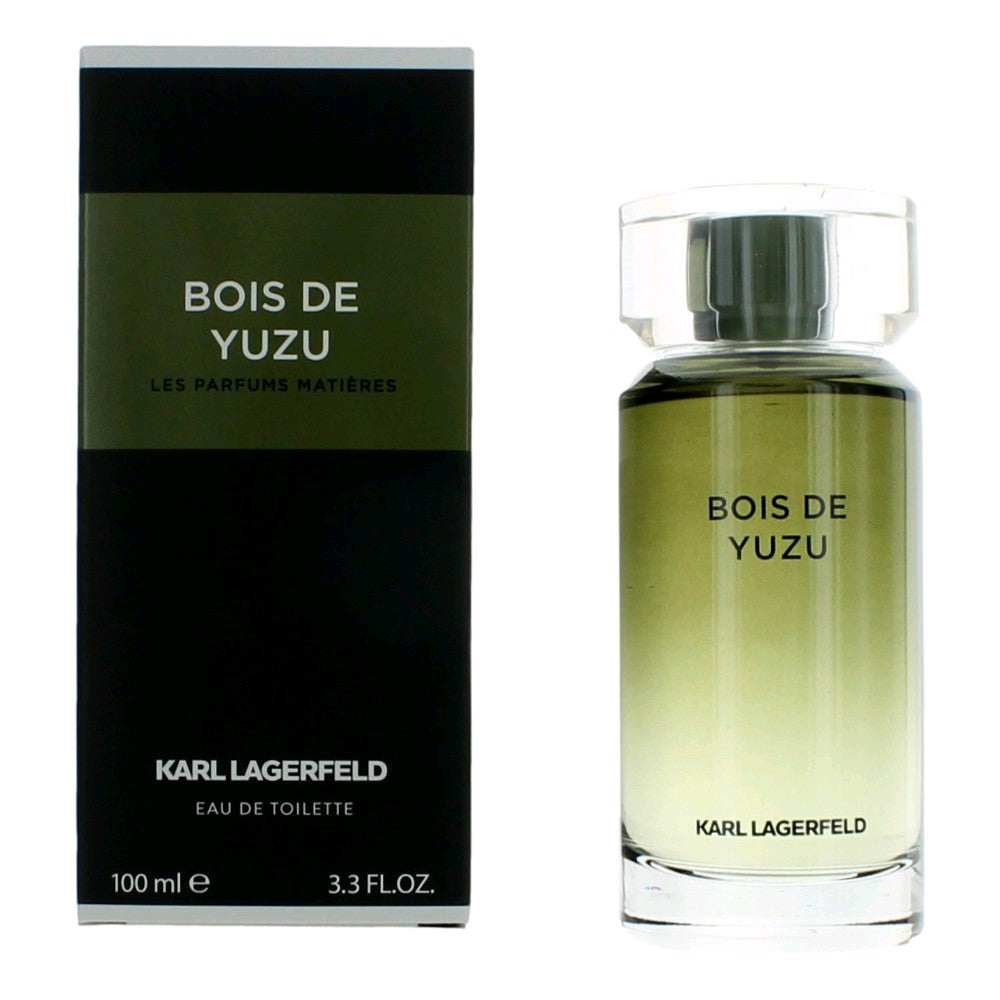 Bois De Yuzu Karl Lagerfeld 3.3 oz EDT Spray Men - Pertinacia Perfume