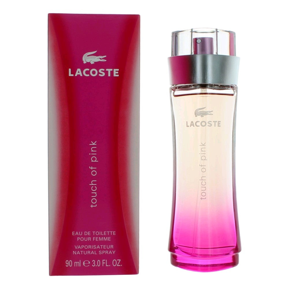 Lacoste Touch of Pink Lacoste 3 oz EDT Spray Women - Pertinacia Perfume