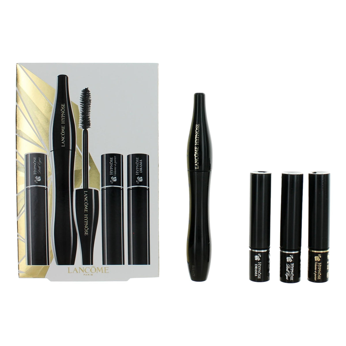 Lancome Hyonose Mascara Set Lacome 4 Piece Set - Pertinacia Perfume