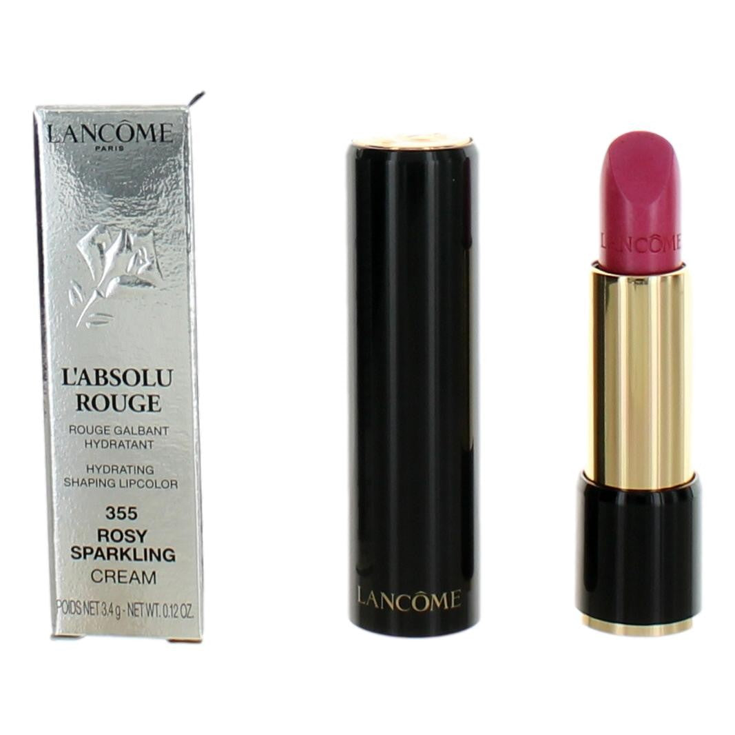 Lancome L'Absolu Rouge Lancome. .12 oz Lipstick- 355 Rosy Sparkling - Pertinacia Perfume