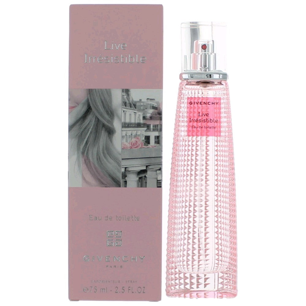 Live Irresistible Givenchy 2.5 oz EDT Spray Women - Pertinacia Perfume