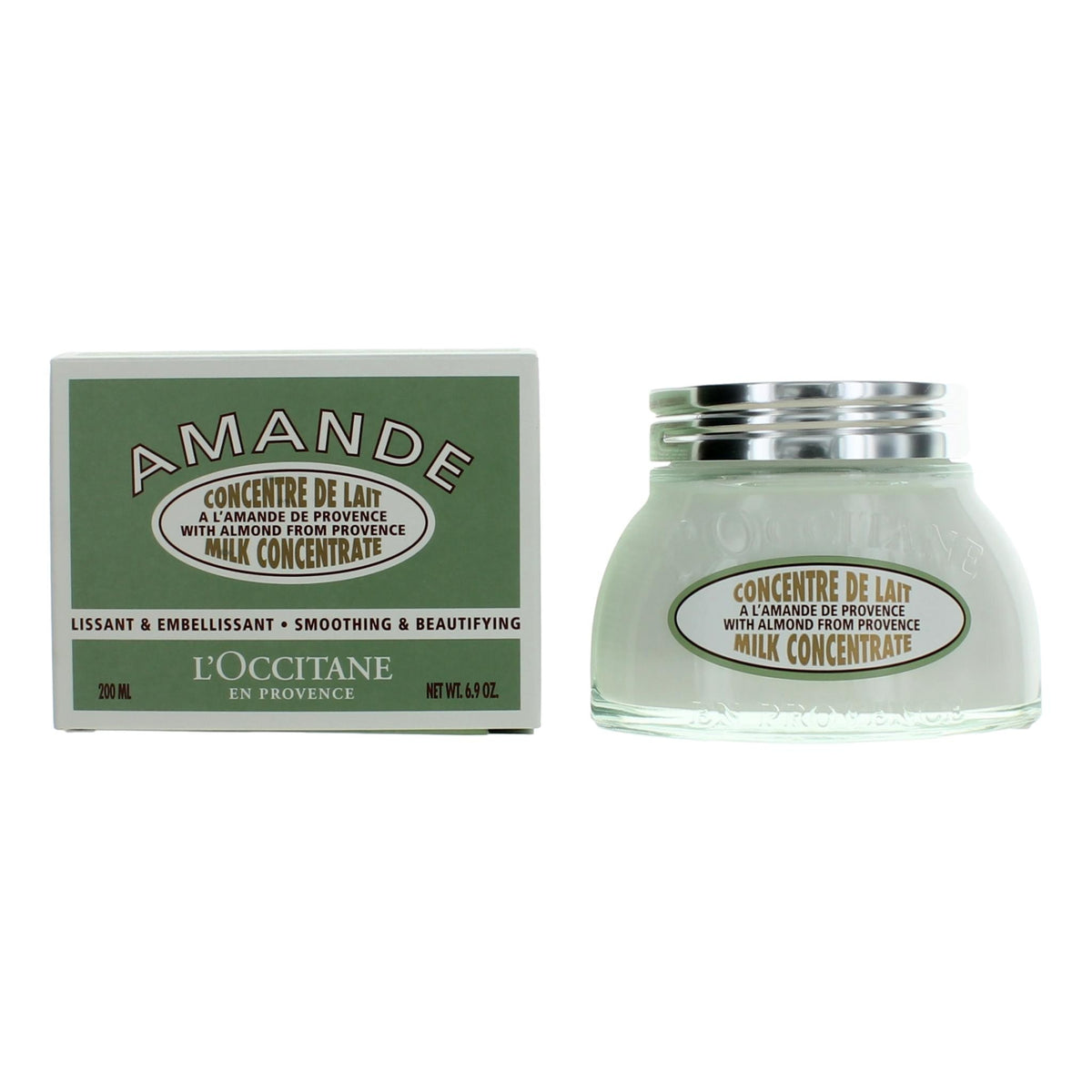 L'Occitane Almond Smoothing and Beautifying Milk Concentrate 6.9oz Body Milk - Pertinacia Perfume