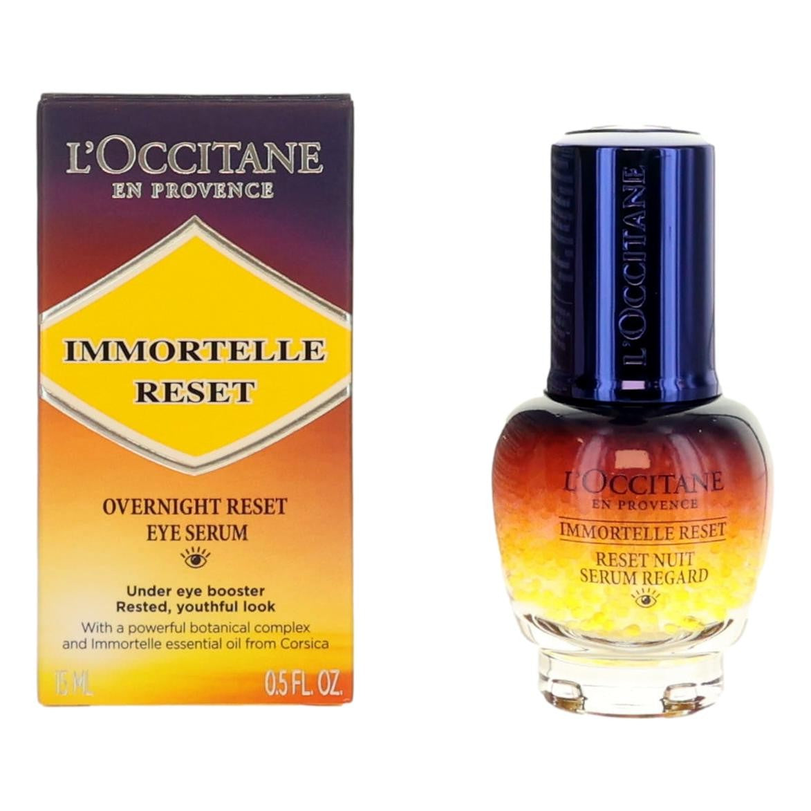 L'Occitane Immortelle Reset L'Occitane 14.8 ml Overnight Reset Eye Serum - Pertinacia Perfume
