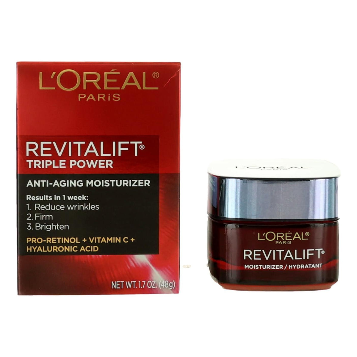 L'Oreal Revitalift Triple Power L'Oreal 1.7oz Anti-Aging Moisturizer - Pertinacia Perfume
