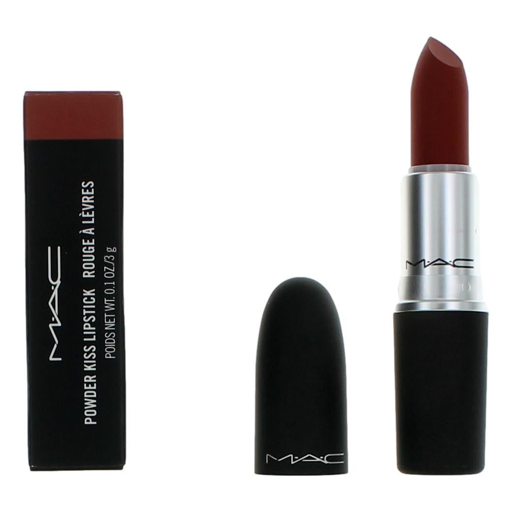 MAC Powder Kiss Lipstick MAC .1 oz Lipstick- 926 Dubonnet Buzz - Pertinacia Perfume