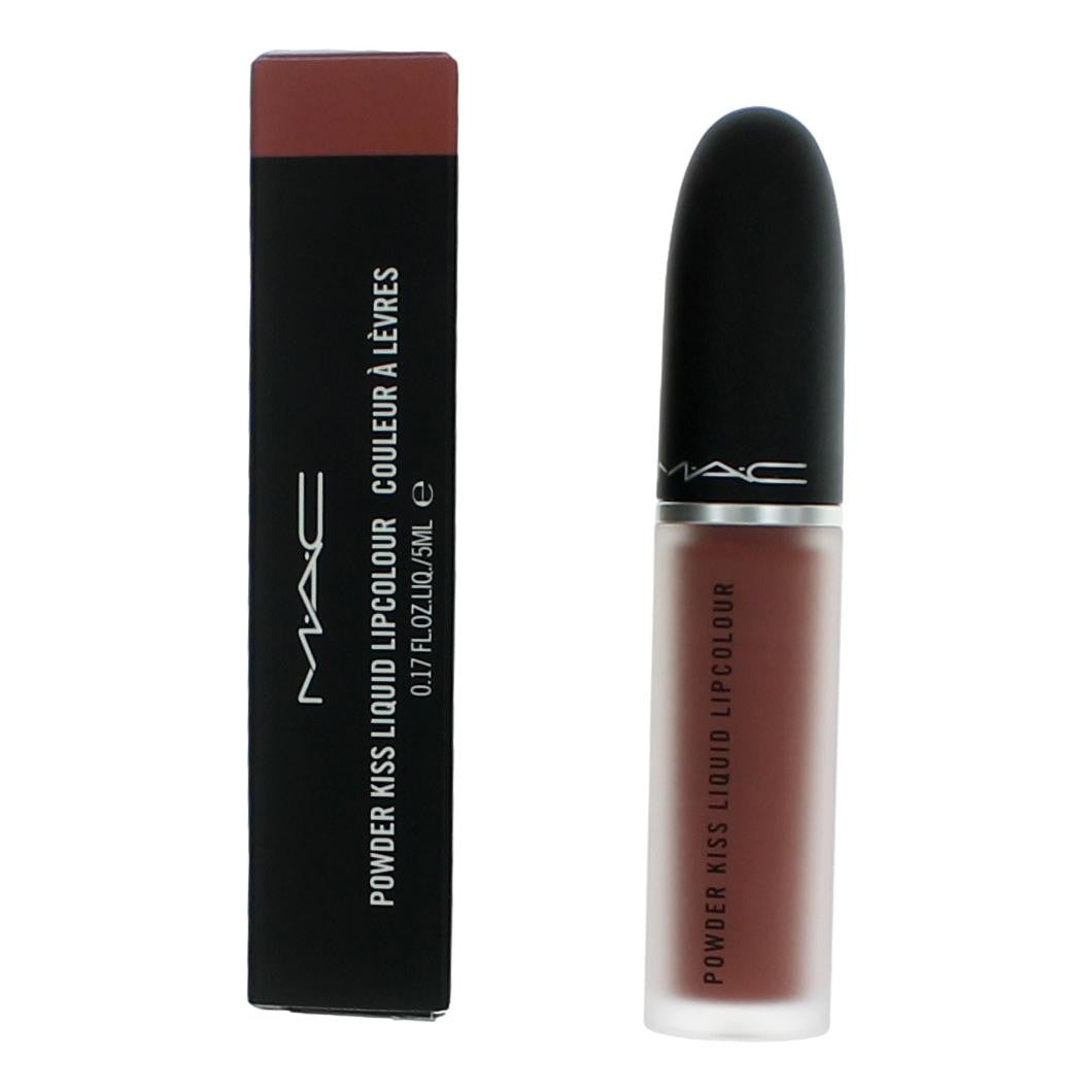 MAC Powder Kiss Liquid Lipcolor MAC .17 oz Lipstick- 996 Date-Maker - Pertinacia Perfume