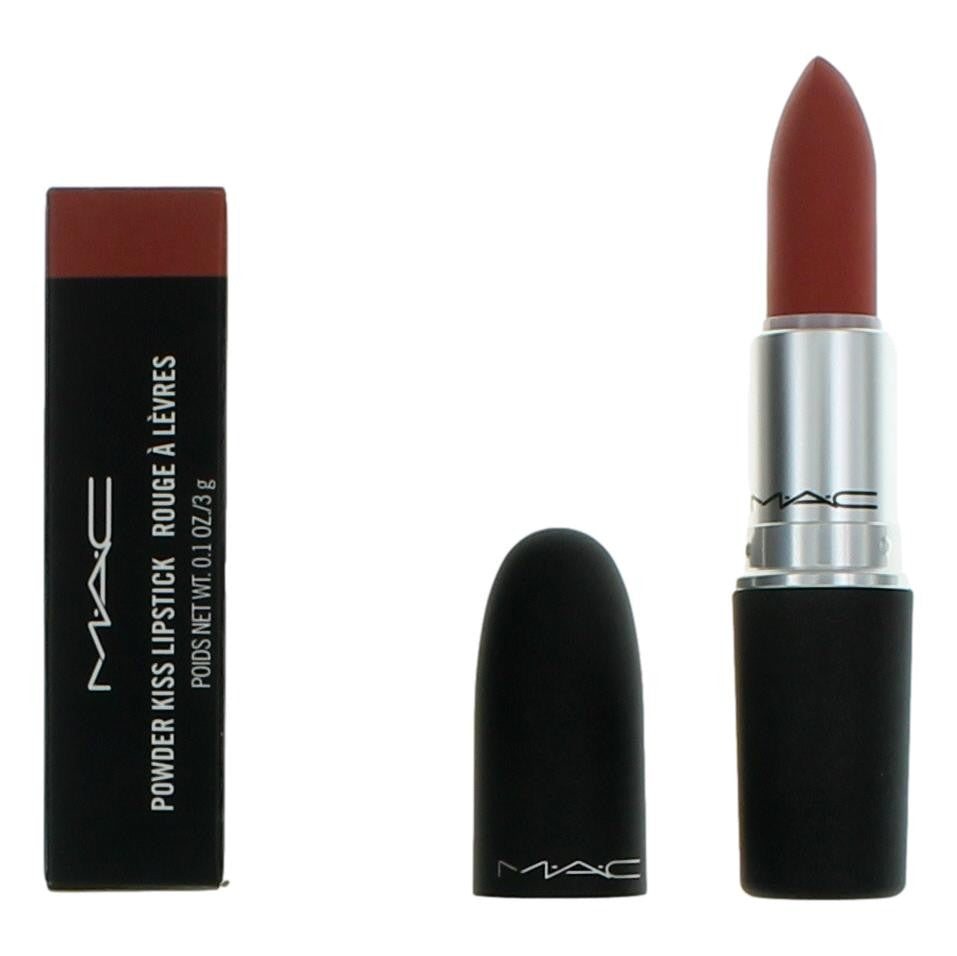 MAC Powder Kiss Lipstick MAC .1 oz Lipstick- 314 Mull It Over - Pertinacia Perfume