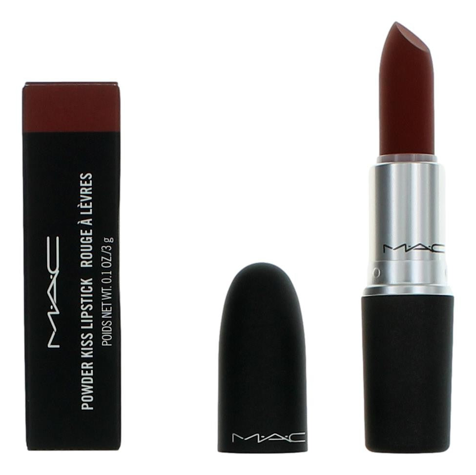 MAC Powder Kiss Lipstick MAC .1 oz Lipstick- 925 Marrakesh-Mere - Pertinacia Perfume