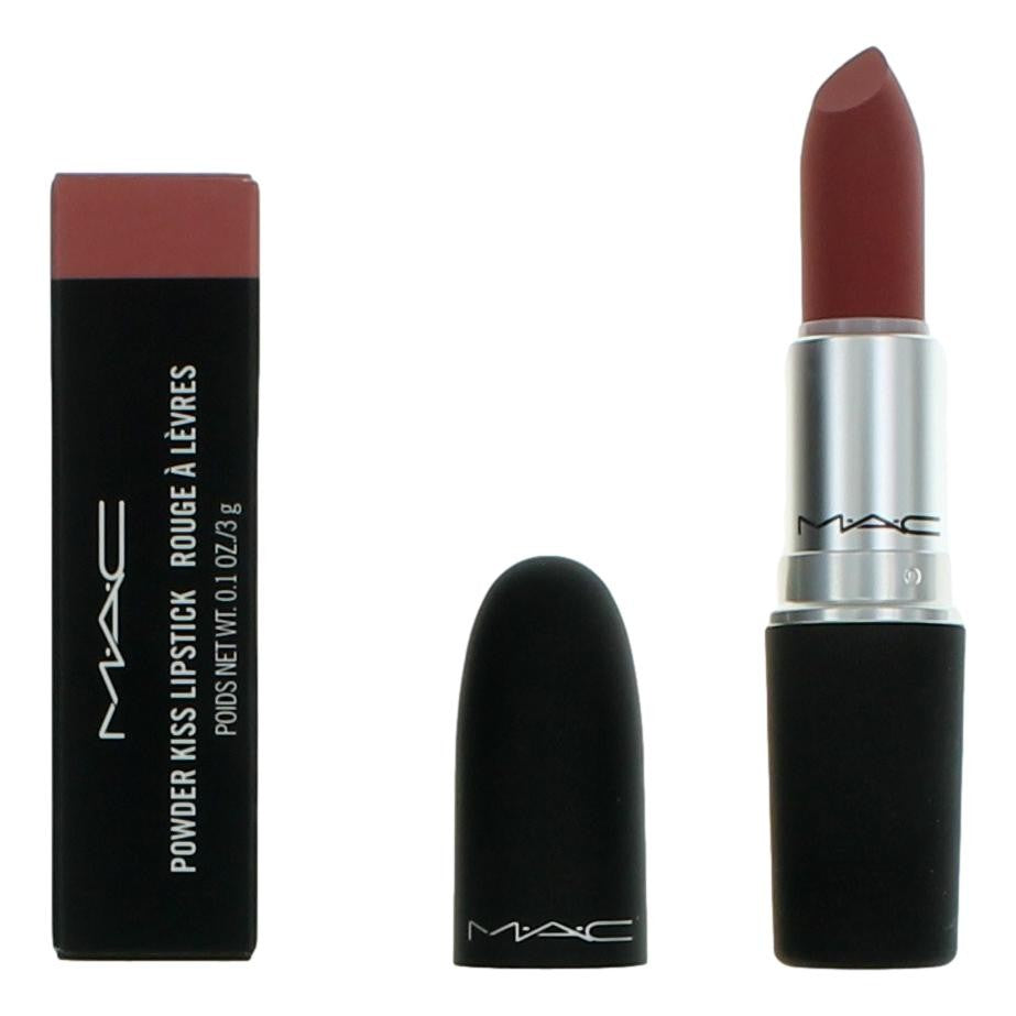 MAC Powder Kiss Lipstick MAC .1 oz Lipstick- 921 Sultry Move - Pertinacia Perfume
