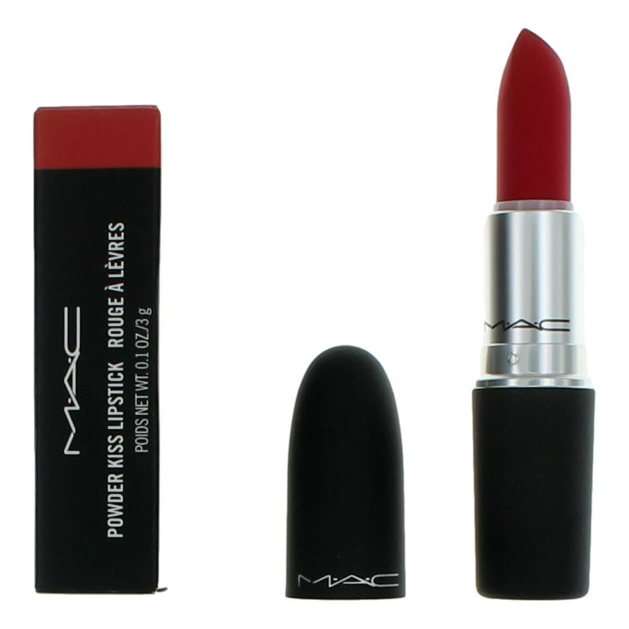 MAC Powder Kiss Lipstick MAC .1 oz Lipstick- 306 Shocking Revelation - Pertinacia Perfume