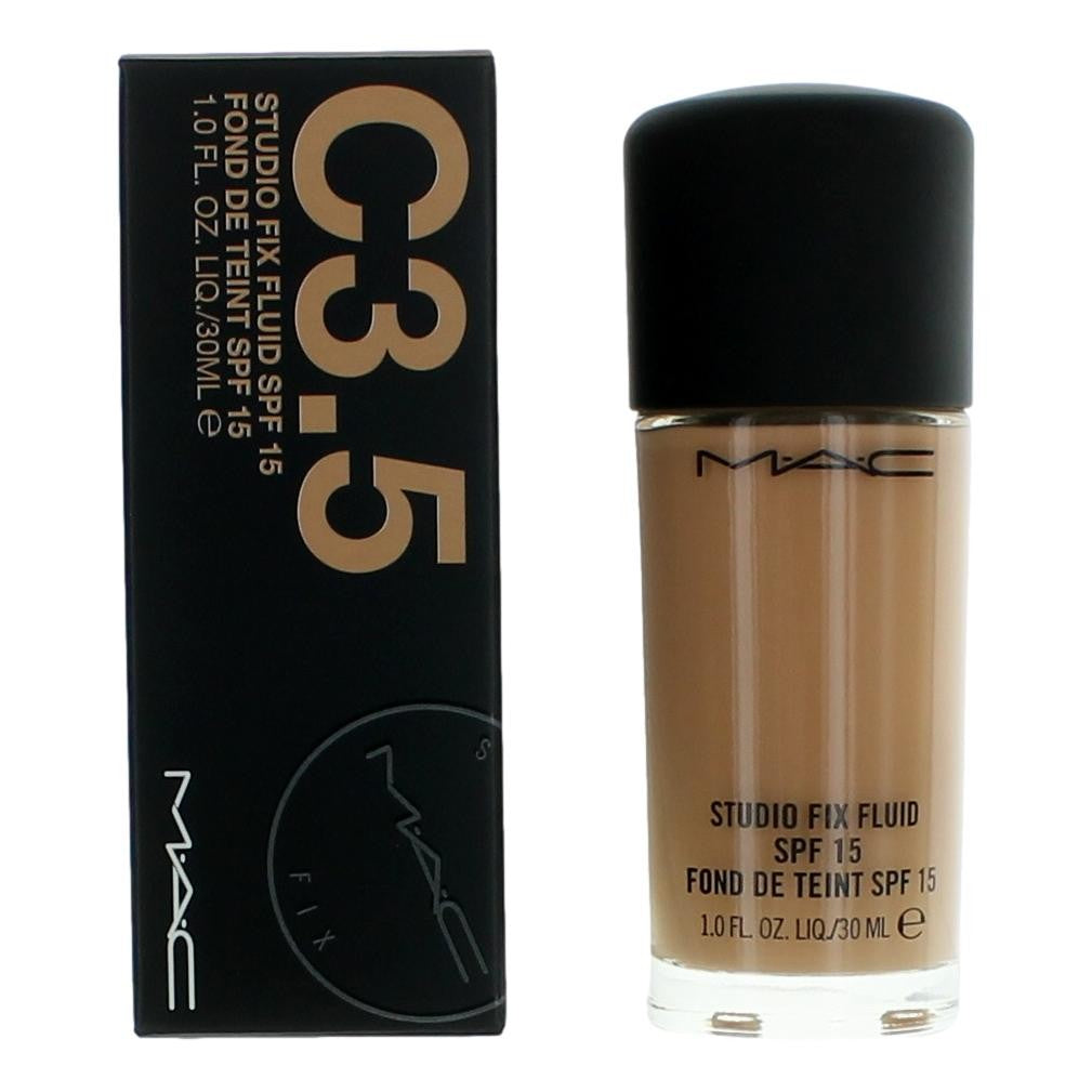 MAC Studio Fix Fluid MAC 1 oz Foundation SPF15- C3.5 - Pertinacia Perfume