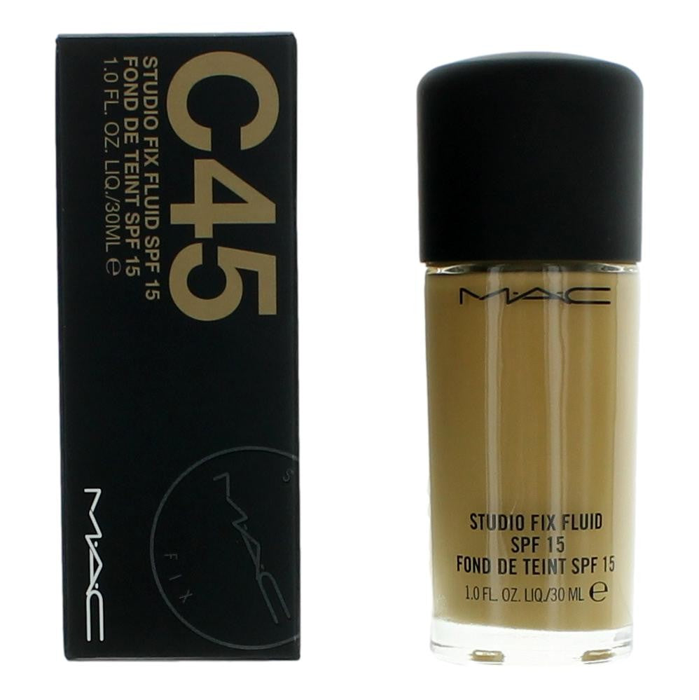 MAC Studio Fix Fluid MAC 1 oz Foundation SPF15- C45 - Pertinacia Perfume