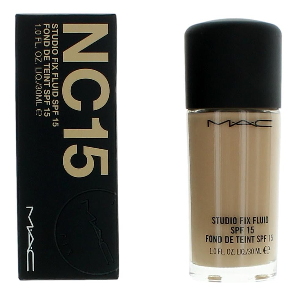 MAC Studio Fix Fluid MAC 1 oz Foundation SPF15- NC15 - Pertinacia Perfume