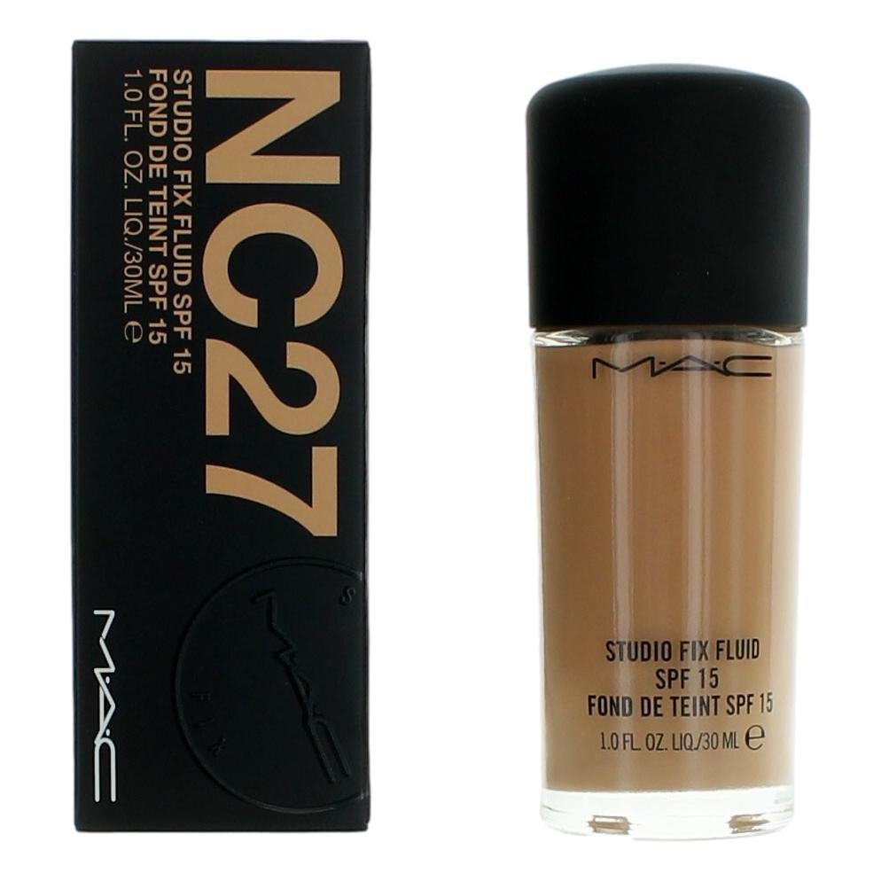 MAC Studio Fix Fluid MAC 1 oz Foundation SPF15- NC27 - Pertinacia Perfume