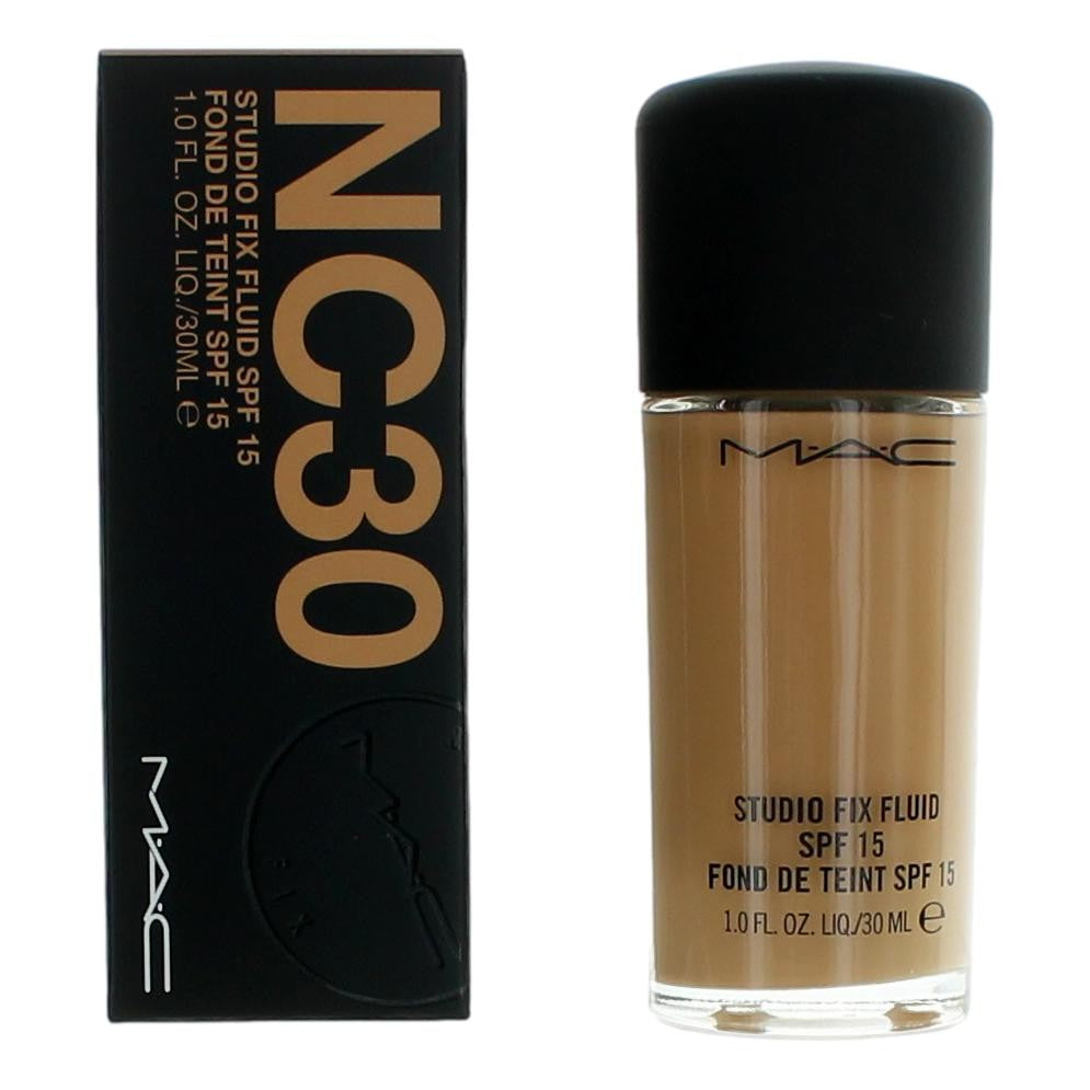 MAC Studio Fix Fluid MAC 1 oz Foundation SPF15- NC30 - Pertinacia Perfume