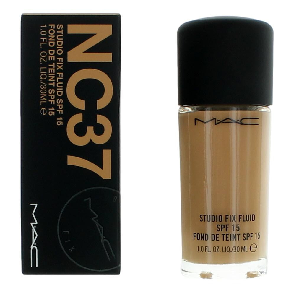 MAC Studio Fix Fluid MAC 1 oz Foundation SPF15- NC37 - Pertinacia Perfume