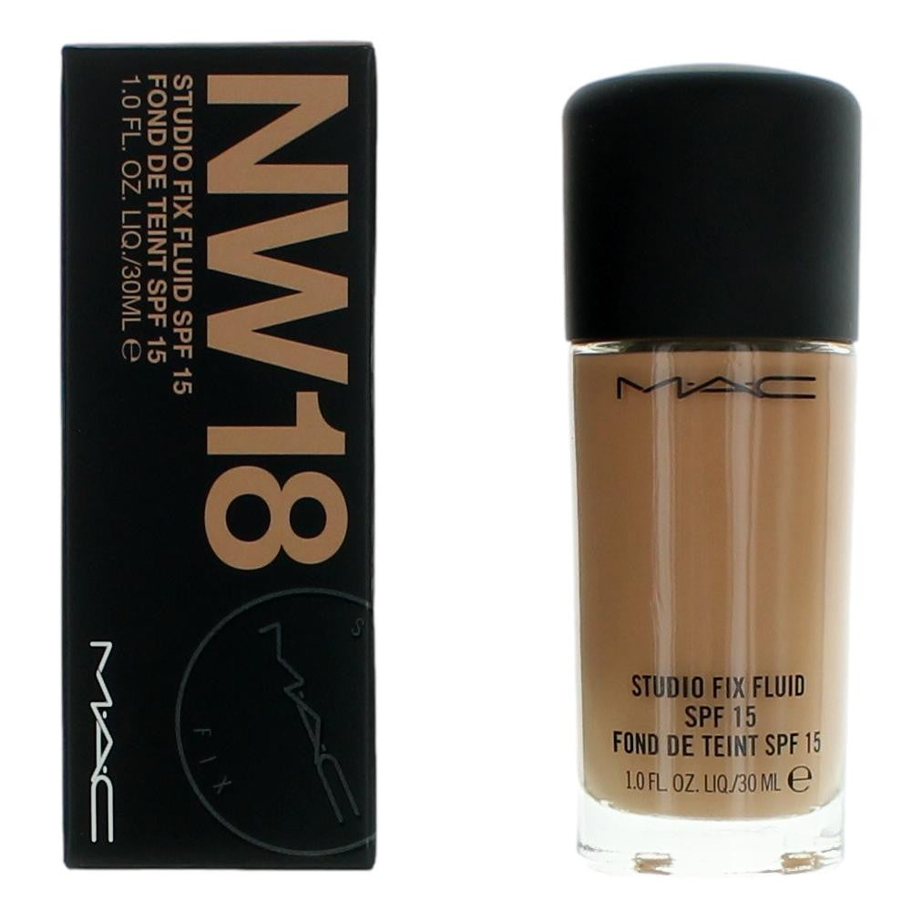 MAC Studio Fix Fluid MAC 1 oz Foundation SPF15- NW18 - Pertinacia Perfume