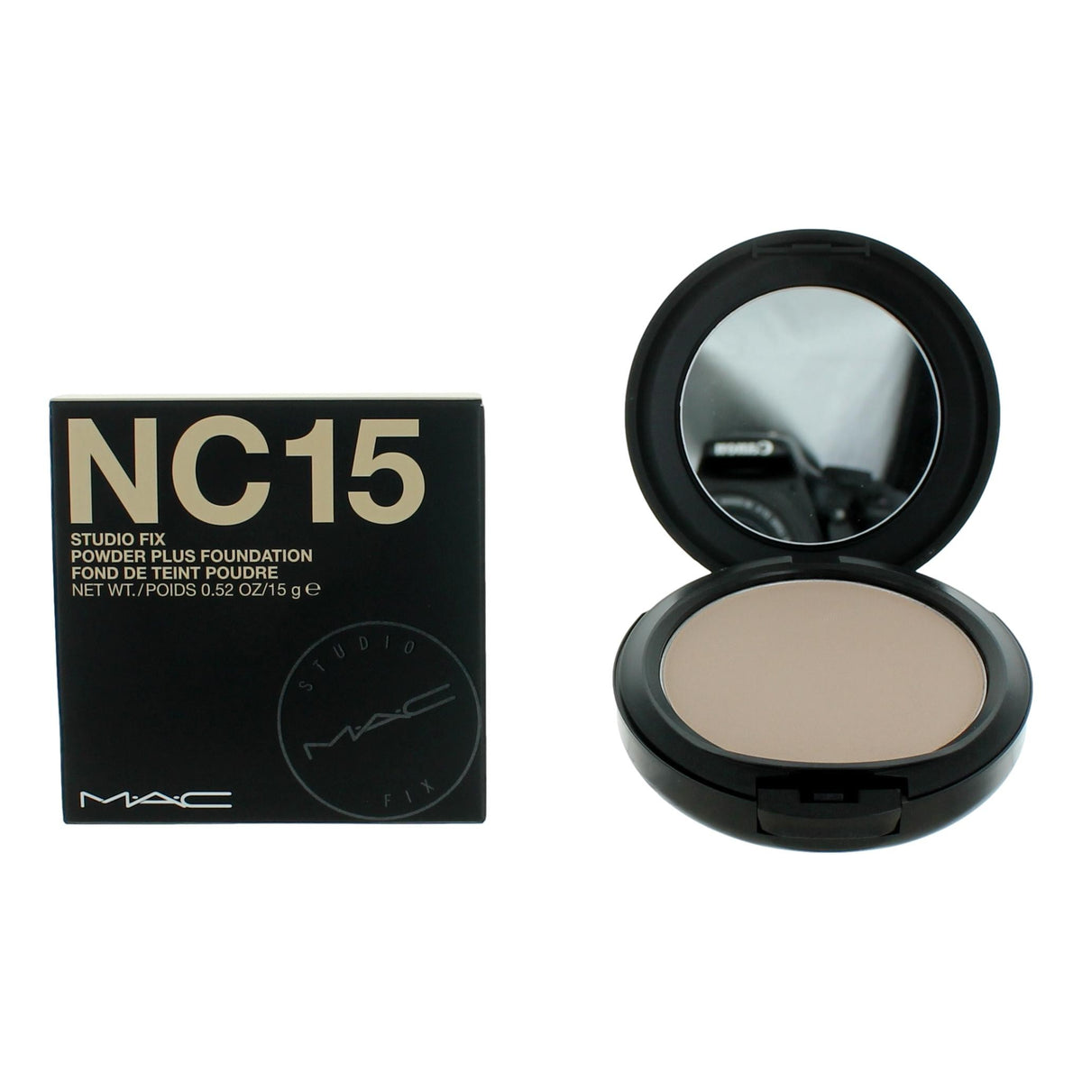 MAC Studio Fix Powder Plus Foundation MAC .52 oz Powder Foundation - NC15 - Pertinacia Perfume