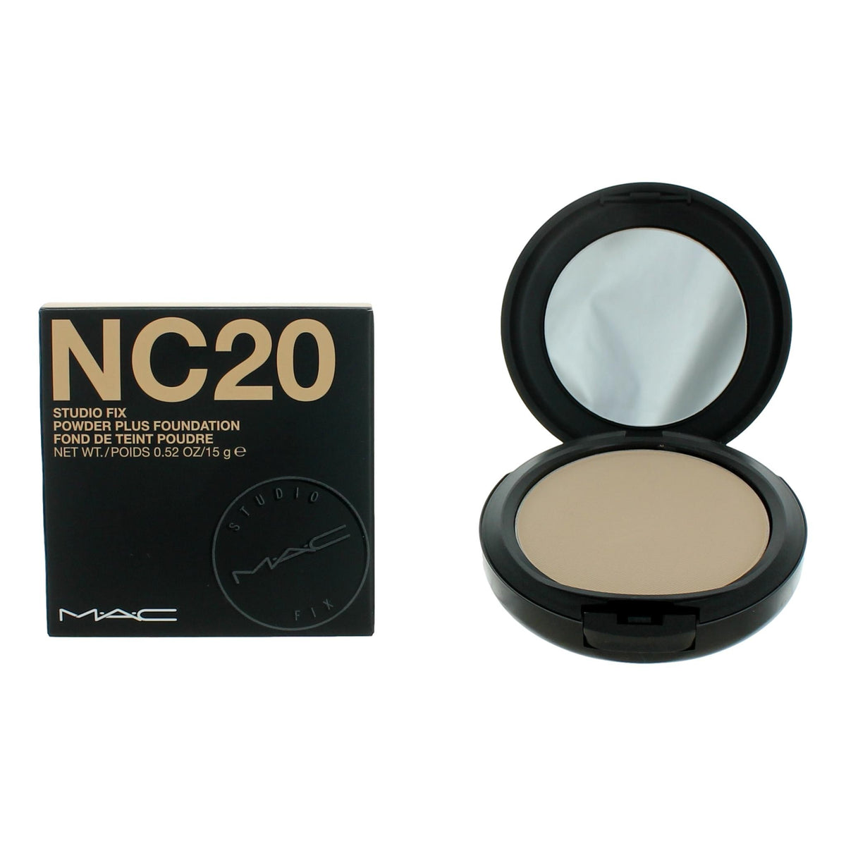 MAC Studio Fix Powder Plus Foundation MAC .52 oz Powder Foundation - NC20 - Pertinacia Perfume
