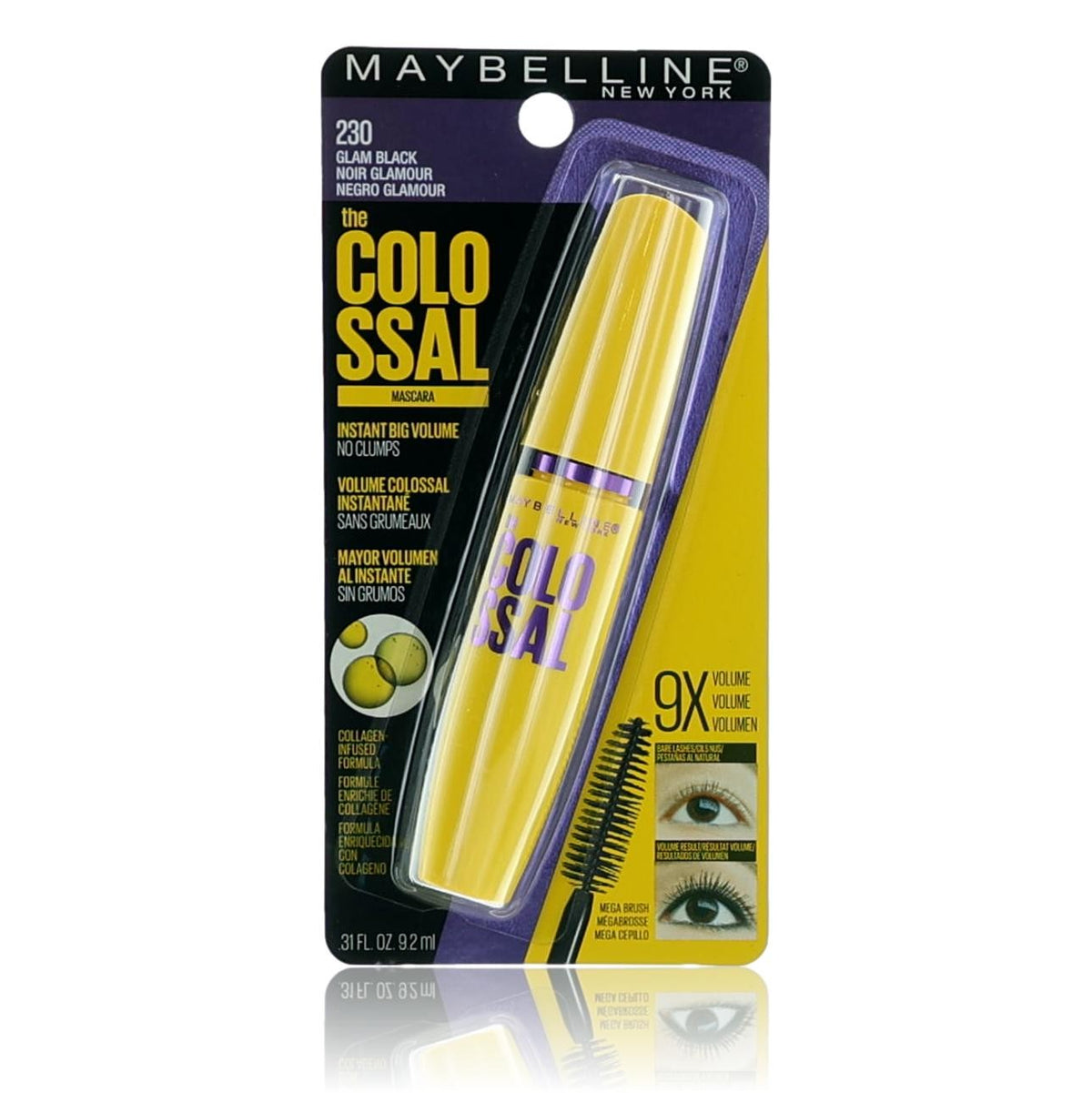 Maybelline The Colossal Mascara Maybelline 0.31oz Mascara - 230 Glam Black - Pertinacia Perfume