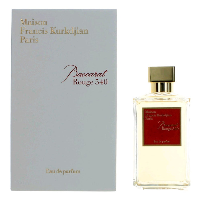 Maison Francis Kurkdjian Baccarat Rouge 540 6.8oz EDP spray for women, elegant bottle with sleek design.