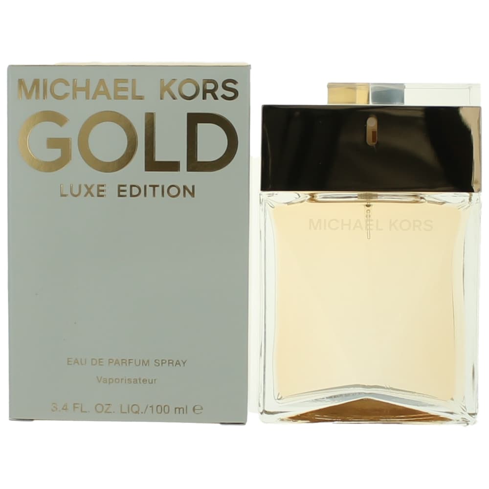 Michael Kors Gold Luxe Michael Kors 3.4 oz EDP Spray Women - Pertinacia Perfume