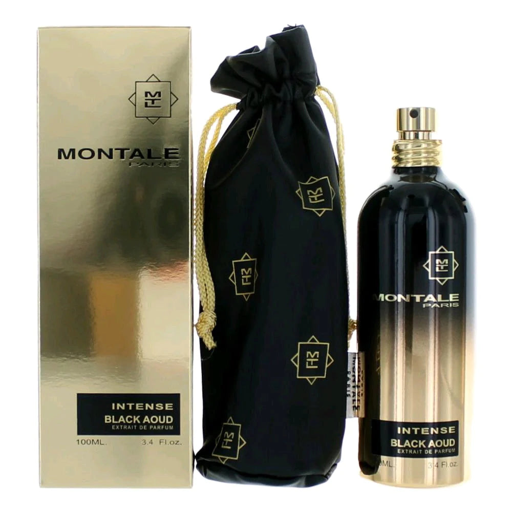 Montale Paris Intense Black Aoud Extrait De Parfum 3.4oz Unisex
