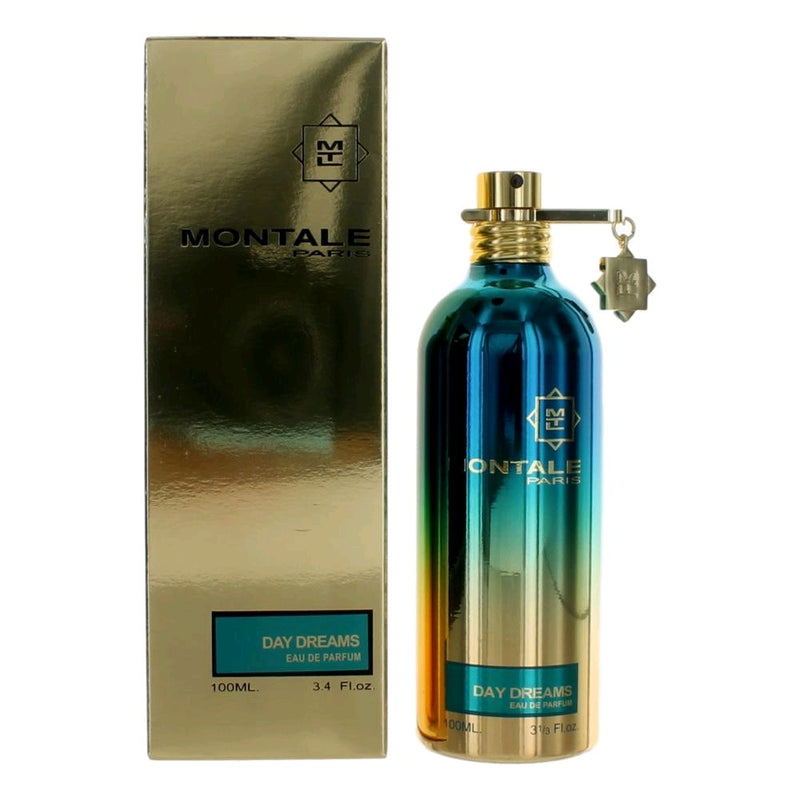 Montale Day Dreams 3.4 oz women’s EDP spray with a sleek bottle, representing the luxurious Montale fragrance for women.