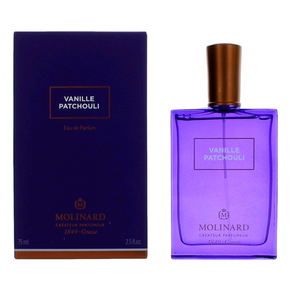 Vanille Patchouli Molinard 2.5 oz EDP Spray Women - Pertinacia Perfume