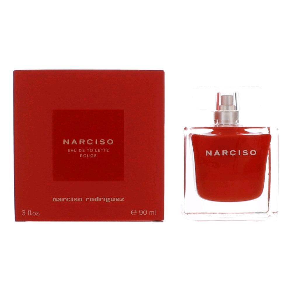 Narciso Rodriguez Rouge Narciso Rodriguez 3 oz EDT Spray Women - Pertinacia Perfume