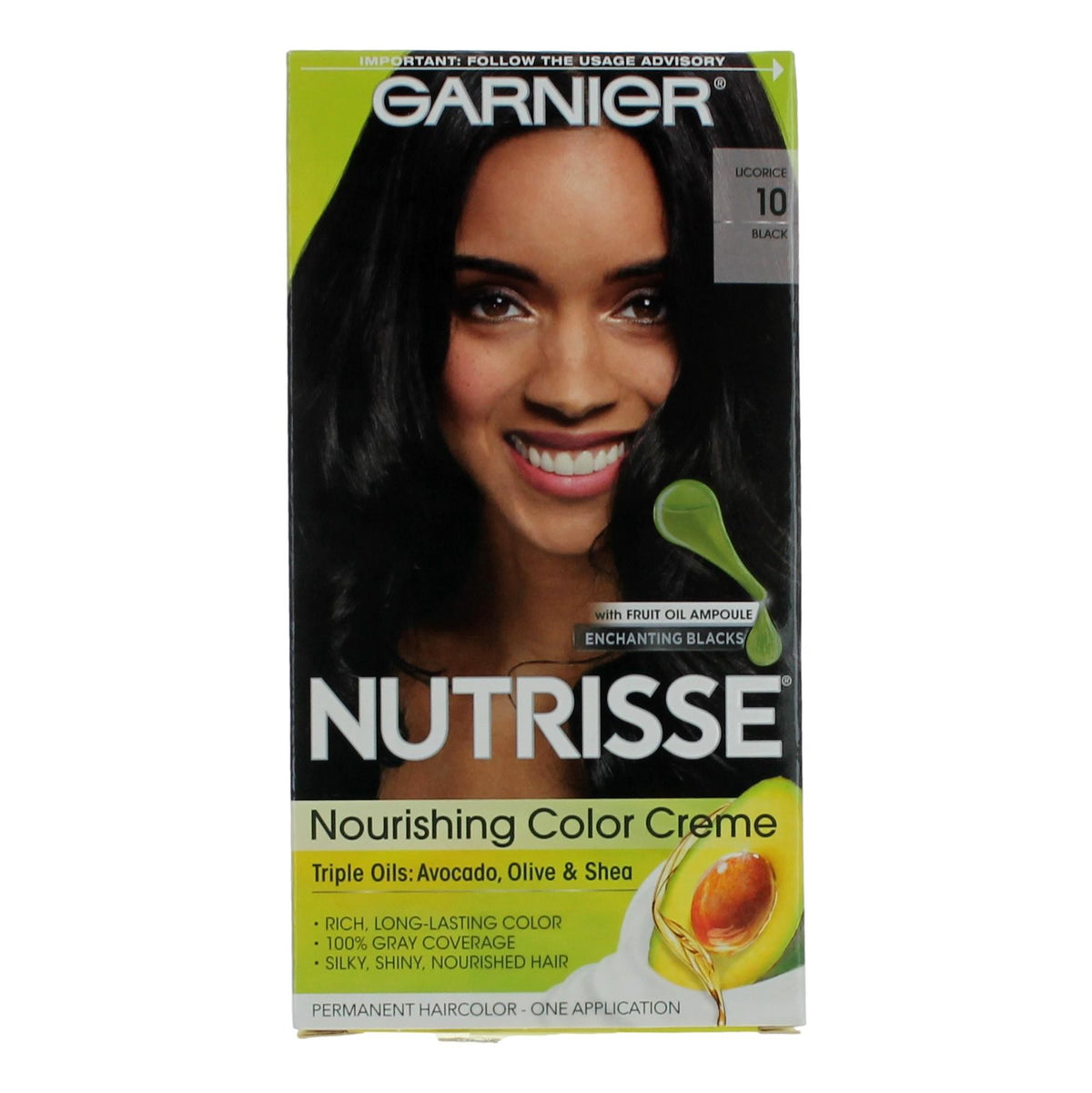 Garnier Hair Color Nutrisse Coloring Creme Garnier Hair Color- Licorice 10 - Pertinacia Perfume