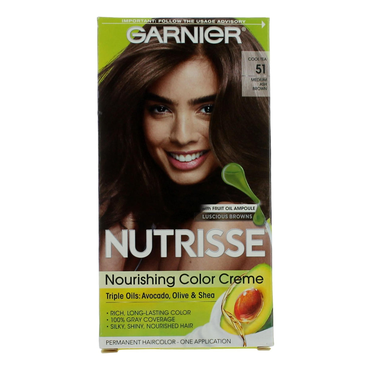 Garnier Hair Color Nutrisse Coloring Creme Garnier Hair Color- Cool Tea 51 - Pertinacia Perfume