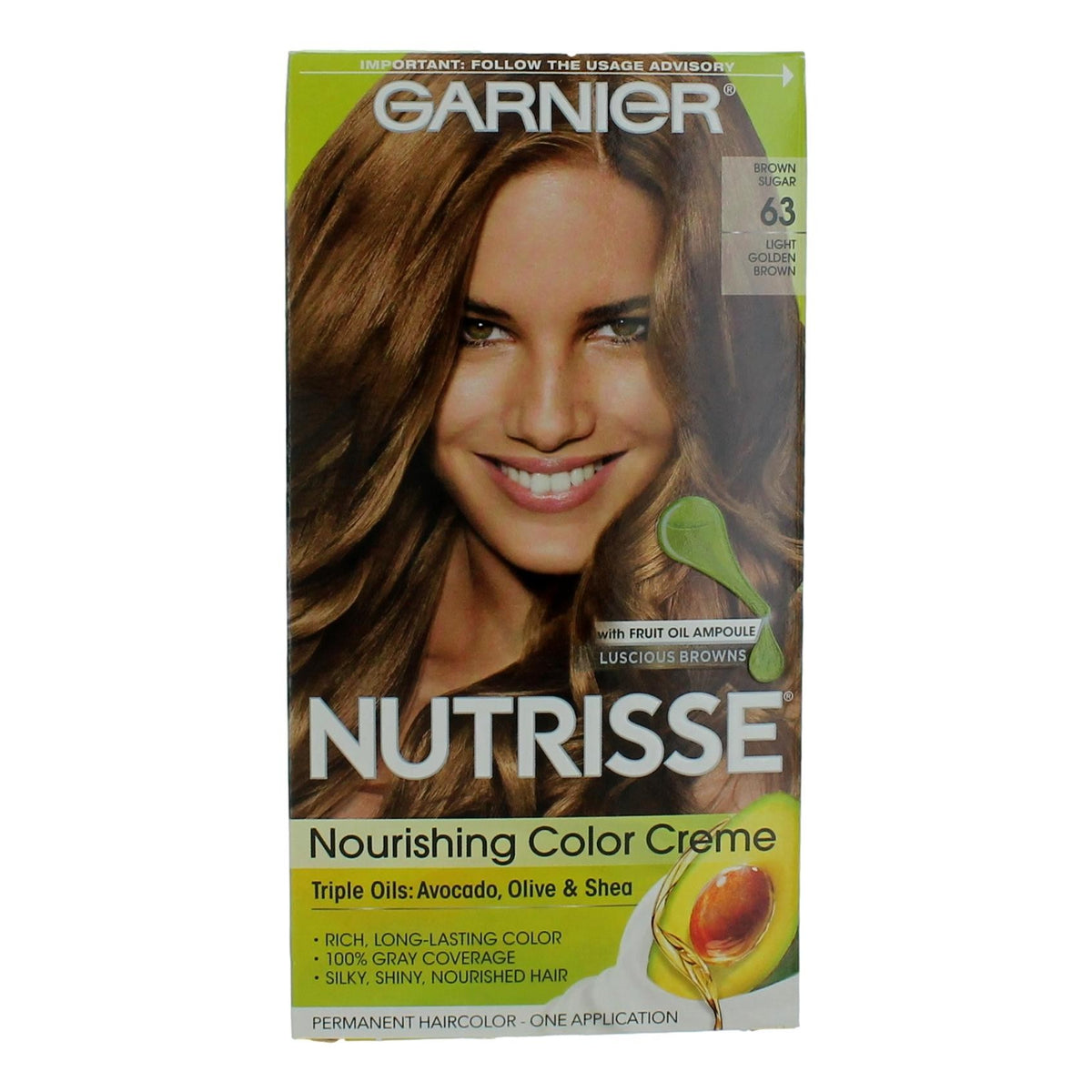 Garnier Hair Color Nutrisse Coloring Creme Garnier Hair Color- Brown Sugar 63 - Pertinacia Perfume