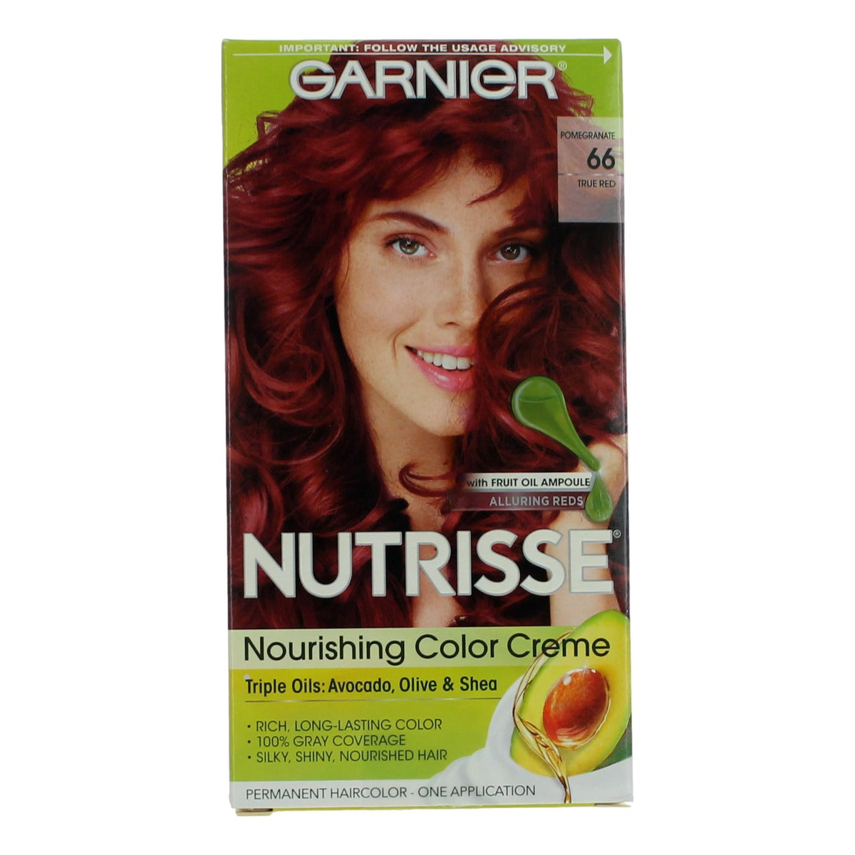 Garnier Hair Color Nutrisse Coloring Creme Garnier Hair Color- Pomegranate 66 - Pertinacia Perfume
