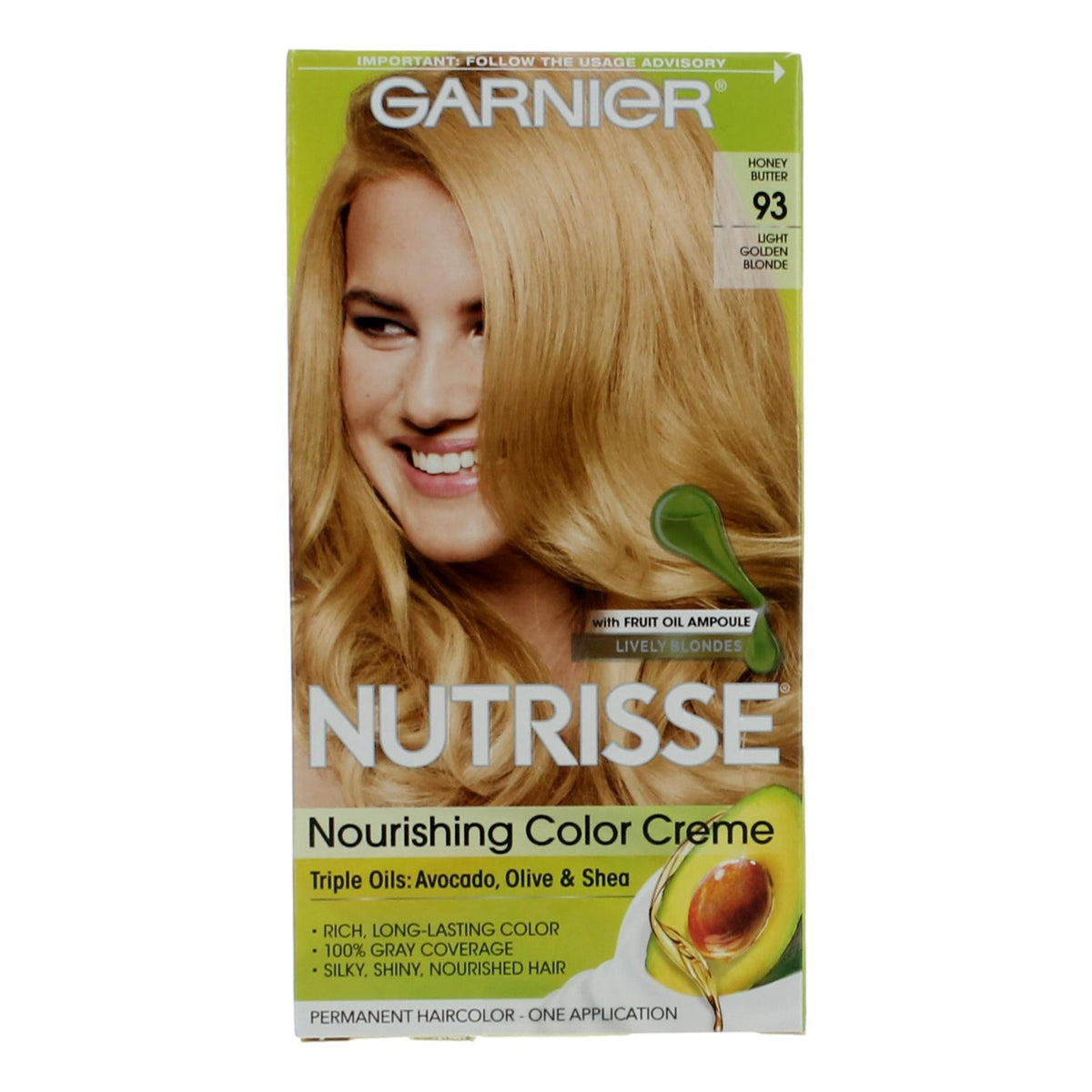 Garnier Hair Color Nutrisse Coloring Creme Garnier Hair Color- Honey Butter 93 - Pertinacia Perfume