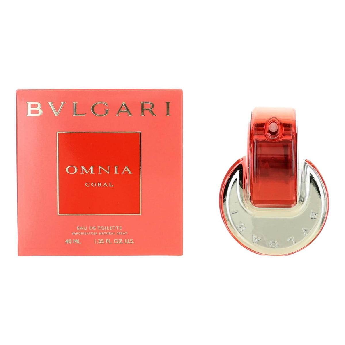 Omnia Coral by Bvlgari, 1.35 oz EDT Spray for Women