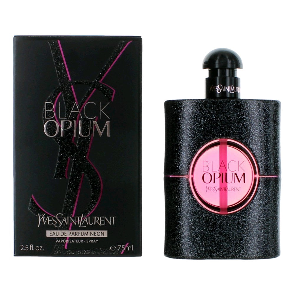 Black Opium Neon Yves Saint Laurent 2.5 oz EDP Spray Women - Pertinacia Perfume