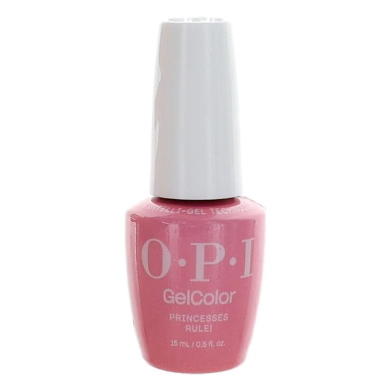 OPI Gel Nail Polish in Princesses Rule! 0.5 oz bottle, vibrant purple gel color for long-lasting manicures.