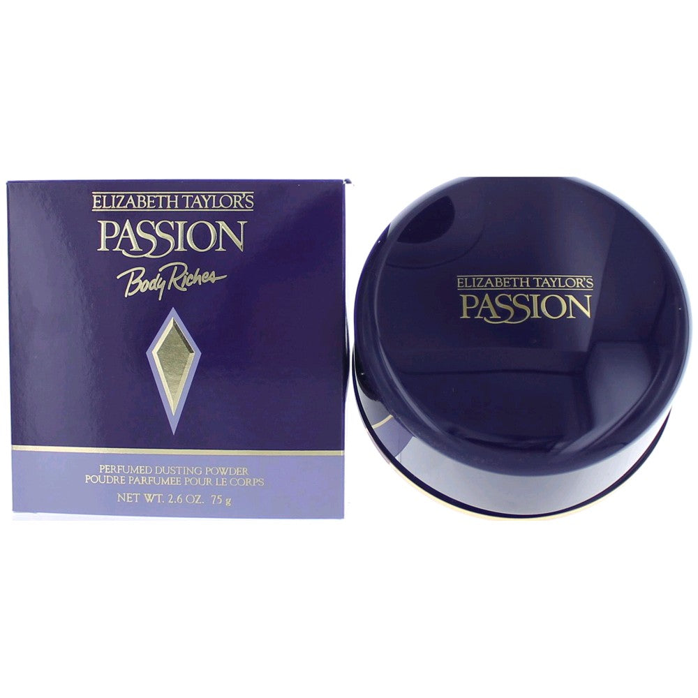 Passion Elizabeth Taylor 2.6 oz Perfumed Dusting Powder Women - Pertinacia Perfume