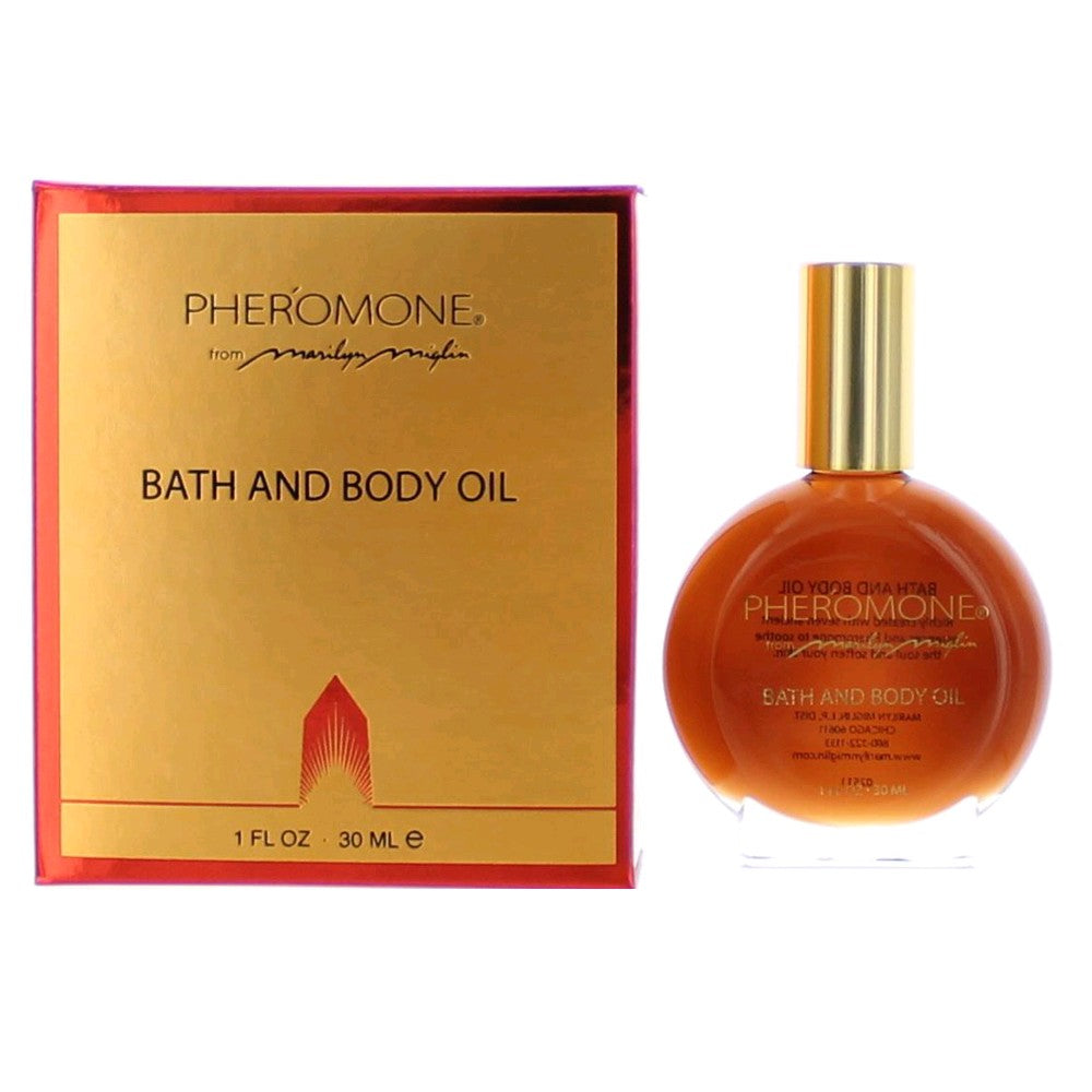Pheromone Marilyn Miglin 1 oz Bath & Body Oil Women - Pertinacia Perfume