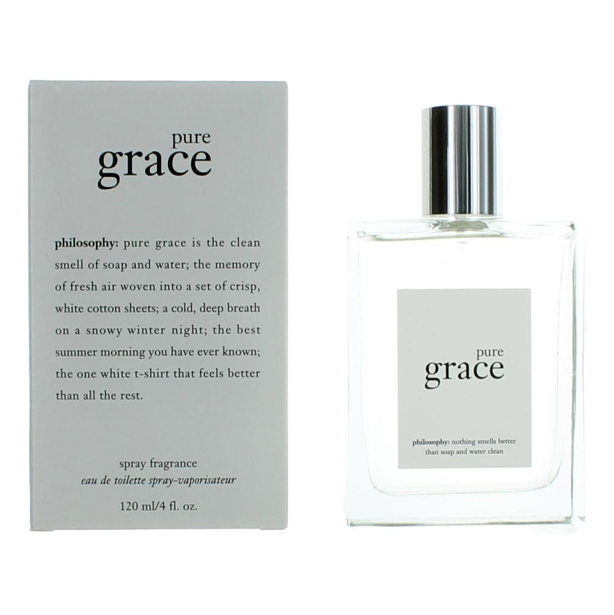 Pure Grace Philosophy 4 oz EDT Spray Women - Pertinacia Perfume